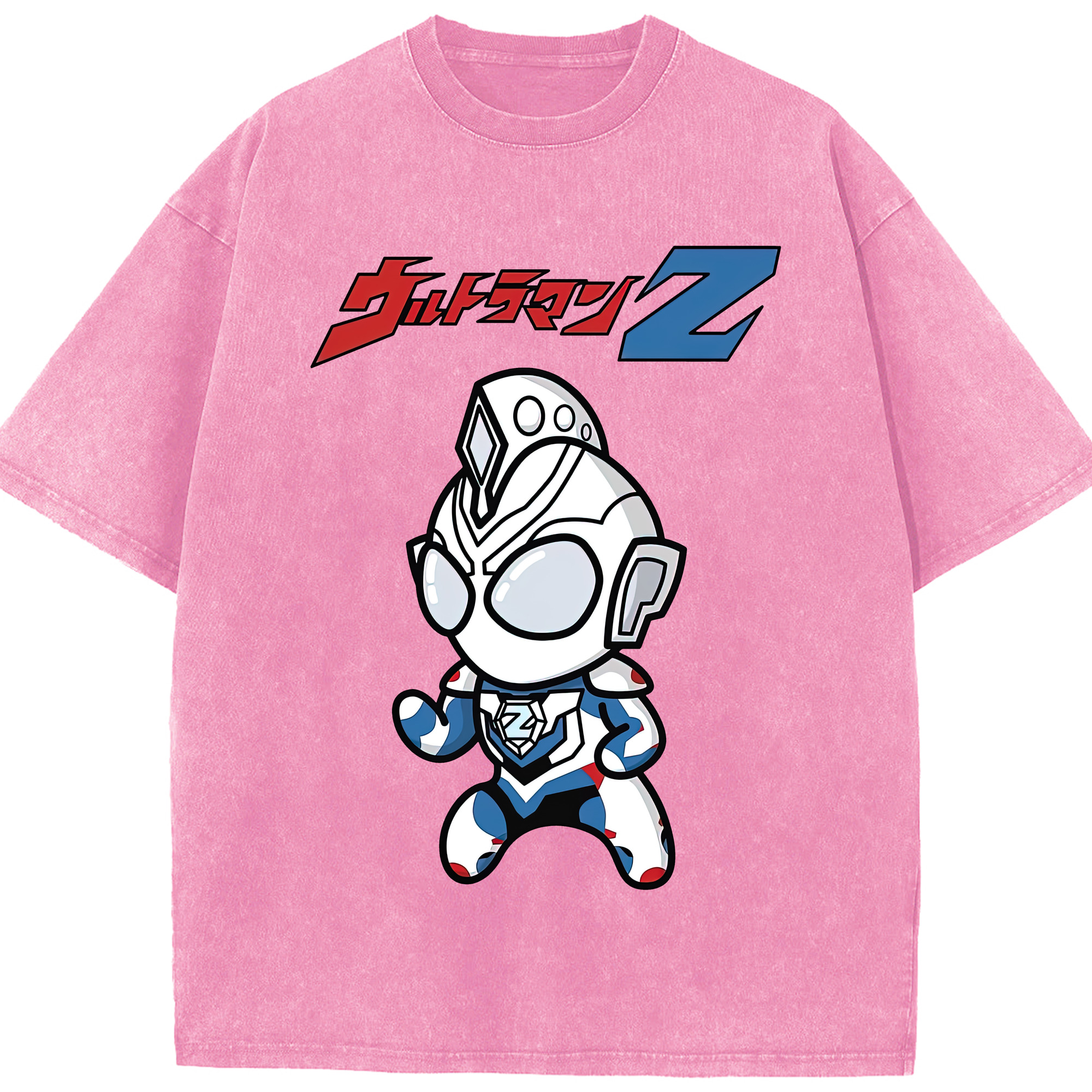 （画像用） ウルトラマン Ultraman 綿100% ヴィンテージ風 半袖Tシャツ（フロントプリント）
